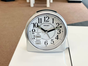 Grey Seiko Travel Alarm Clock