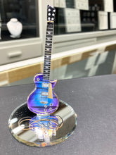 Load image into Gallery viewer, Classic Purple Haze Guitar Glass Figurine