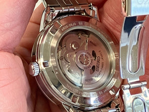 Seiko Automatic Watch Blue Dial