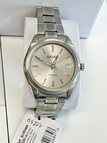 Seiko Essentials Titanium Watch