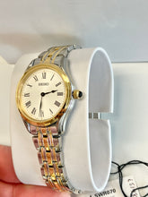 Load image into Gallery viewer, Seiko Women&#39;s Two Tone Water Resistant Watch