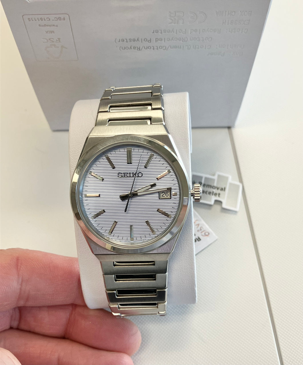 Seiko Essentials Men's Watch Blue Dial