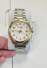 Load image into Gallery viewer, Seiko Two Tone Stainless Steel Watch With Date