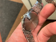 Load image into Gallery viewer, Seiko Two Tone Stainless Steel Watch With Grey Dial