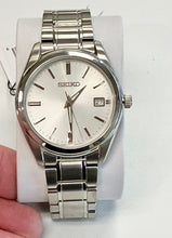 Load image into Gallery viewer, Seiko Stainless Steel Watch With Date Calendar