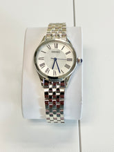 Load image into Gallery viewer, Seiko Woman&#39;s Stainless Steel Watch With Roman Numerals