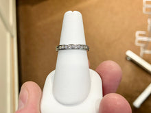 Load image into Gallery viewer, Channel Set Diamond Wedding Ring 0.25 Carats