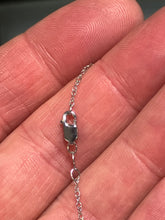 Load image into Gallery viewer, Silver Shimmer Diamond Pendant