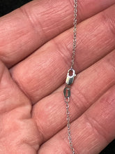 Load image into Gallery viewer, Silver Shimmer Diamond Pendant