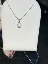 Load image into Gallery viewer, Silver Natural Diamond Pendant
