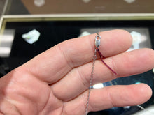Load image into Gallery viewer, Silver Shimmer Diamond Pendant