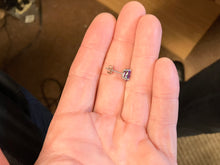 Load image into Gallery viewer, Amethyst White Gold Earrings