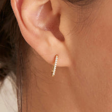 Cargar imagen en el visor de la galería, Ania Haie Glam Rock Oval Hoop Earrings