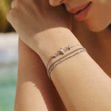 Load image into Gallery viewer, Silver Filia Curb Chain Bracelet