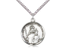 Load image into Gallery viewer, Our Lady Of Consolation Silver Pendant And Chain