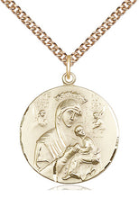 Load image into Gallery viewer, Our Lady Of Perpetual Help Gold Filled Pendant