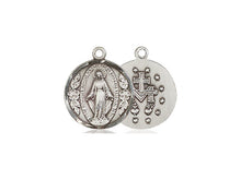 Charger l'image dans la galerie, Miraculous Medal Silver Round With Chain Religious