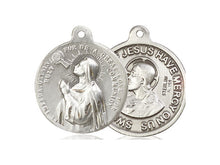 Load image into Gallery viewer, Saint Imelda Silver Pendant And Chain
