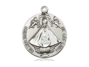 Senora de los Lagos Silver Pendant With Chain