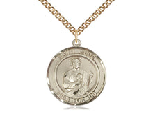 Load image into Gallery viewer, Saint Jude Gold Filled Pendant And Chain