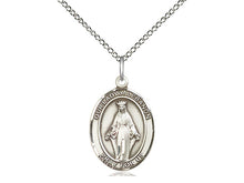 Load image into Gallery viewer, Our Lady Of Lebanon Silver Pendant And Chain