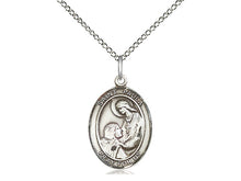 Load image into Gallery viewer, Saint Paula Silver Pendant With Chain Religious