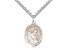 Load image into Gallery viewer, Saint Herman The Cripple Silver Pendant And Chain