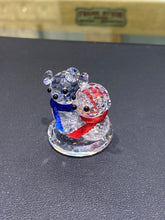 Load image into Gallery viewer, Hugging Teddies Crystal Figurine