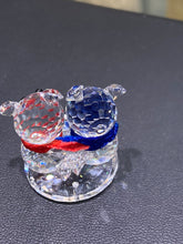 Load image into Gallery viewer, Hugging Teddies Crystal Figurine