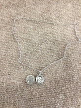 Load image into Gallery viewer, Saint Thomas The Apostle Silver Pendant With Chain Religious