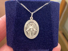 Load image into Gallery viewer, Our Lady Of Peace Silver Pendant And Chain