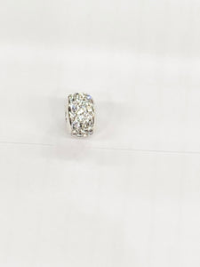 Crystal Silver Bead