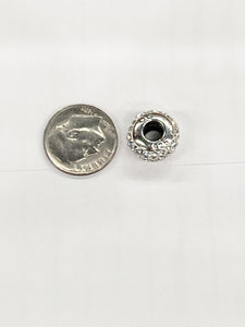 Crystal Silver Bead