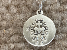 Charger l'image dans la galerie, Miraculous Medal Silver Round With Chain Religious