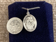Load image into Gallery viewer, Saint Mary Magdalene Silver Pendant And Chain