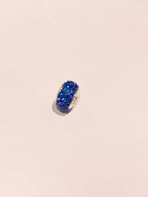 Load image into Gallery viewer, Blue Crystal Silver Bead