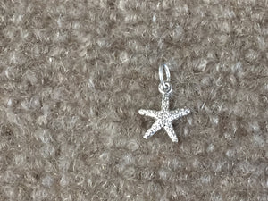 Starfish Silver Charms / Pendant
