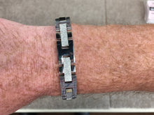 Load image into Gallery viewer, Stainless Steel Polished And Brushed Finish Bracelet