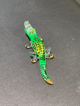 Load image into Gallery viewer, Little Alligator Glass Figurine