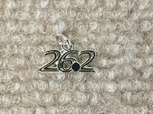 Load image into Gallery viewer, Marathon Silver Charm 26.2 Miles