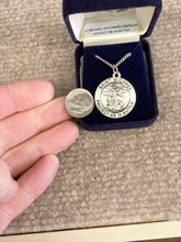 Load image into Gallery viewer, Saint Michael National Guard Silver Pendant With Chain