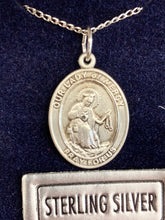 Load image into Gallery viewer, Our Lady Of Mercy Silver Pendant With Chain