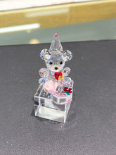 Load image into Gallery viewer, Happy Birthday Teddy Bear Crystal