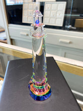 Load image into Gallery viewer, Saint Simons Lighthouse Crystal Figurine