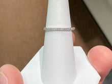 Load image into Gallery viewer, Women&#39;s White Gold Diamond Wedding/ Anniversary Ring