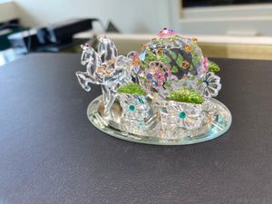 Fantasy Coach Crystal Figurine