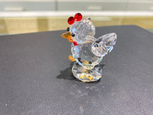 Load image into Gallery viewer, Rooster Crystal Figurine