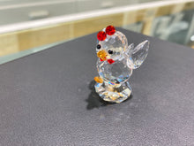 Load image into Gallery viewer, Rooster Crystal Figurine