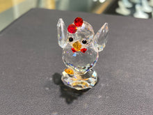 Load image into Gallery viewer, Rooster Crystal Figurine