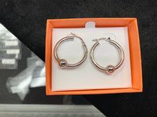 Load image into Gallery viewer, Cape Cod Silver Hoop Earrings